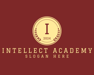 Academic - Educational Academic Wreath logo design