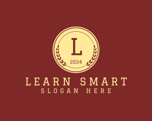 Educate - Educational Academic Wreath logo design