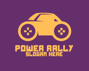 Rally - Mini Car Gaming logo design