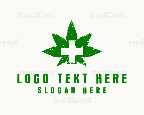 Medical Cross Marijuana Logo