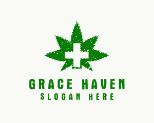 Medical Cross Marijuana Logo