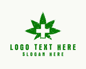 Medical Cross Marijuana Logo