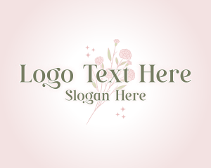 Boutique - Aromatic Flower Garden logo design