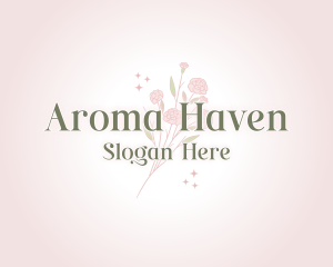 Aromatic Flower Garden logo design