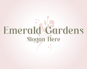 Aromatic Flower Garden logo design