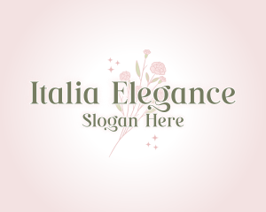 Aromatic Flower Garden logo design