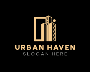 City Tower Structure logo design