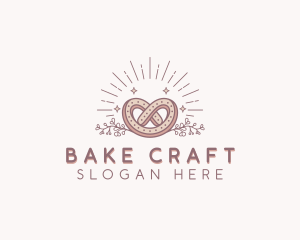 Pretzel Cookie Bakeshop logo design