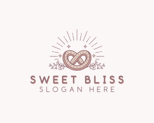 Pretzel Cookie Bakeshop logo design