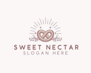 Pretzel Cookie Bakeshop logo design