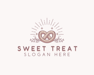 Pretzel Cookie Bakeshop logo design