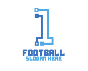 High Tech Number 1 Logo