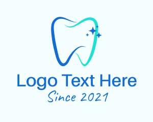 Tooth Cleaning - Dentistry Clinic Care logo design