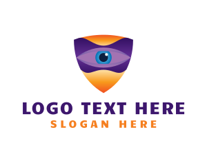 Visual - Security Eye Shield logo design