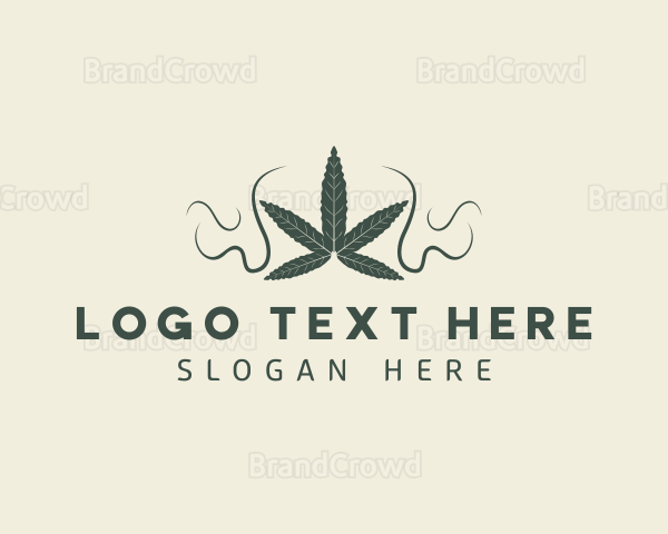 Green Marijuana Farm Logo