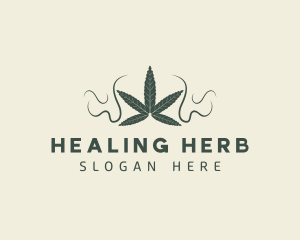 Medicinal - Marijuana Weed Leaf logo design