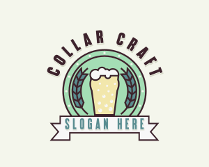 Beer Brewery Bar logo design