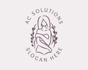 Woman Beauty Skincare logo design