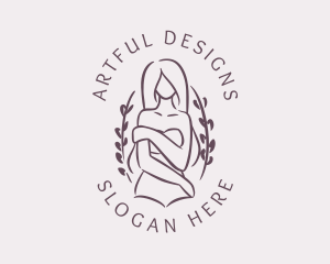 Woman Beauty Skincare logo design