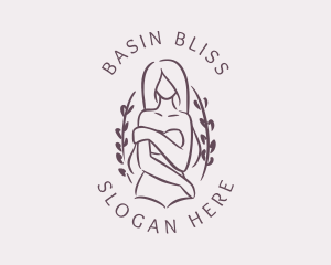 Woman Beauty Skincare logo design