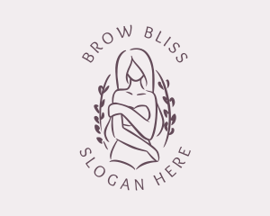 Woman Beauty Skincare logo design