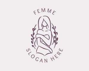 Woman Beauty Skincare logo design