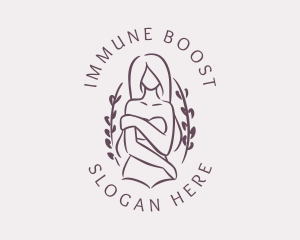 Woman Beauty Skincare logo design