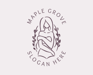 Woman Beauty Skincare logo design