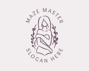 Woman Beauty Skincare logo design