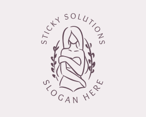 Woman Beauty Skincare logo design