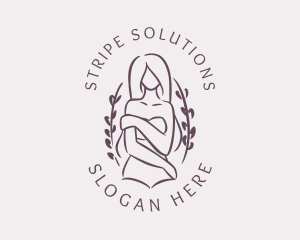 Woman Beauty Skincare logo design