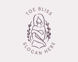 Woman Beauty Skincare logo design