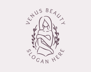 Woman Beauty Skincare logo design