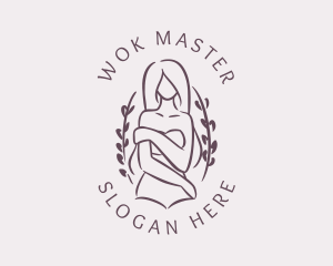 Woman Beauty Skincare logo design