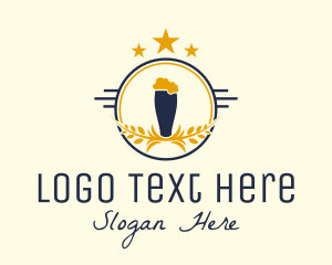 Brewery - Beer Brewery Pub logo design