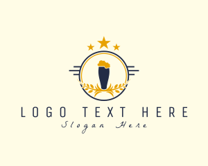 Brewery - Beer Brewery Pub logo design