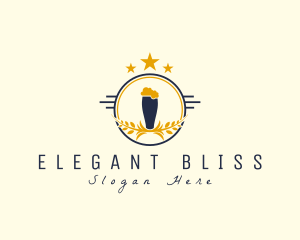 Draught Beer - Beer Brewery Pub logo design