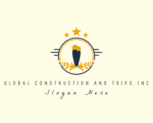 Alcohol - Beer Brewery Pub logo design