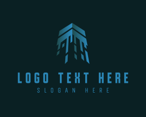 Tech - Digital Tech Arrow logo design