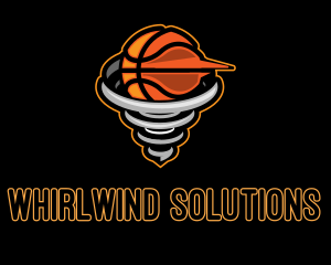 Tornado - Basketball Tornado League logo design