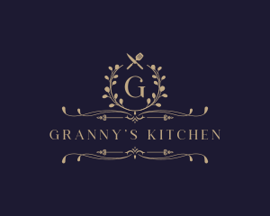 Organic Kitchen Restaurant logo design