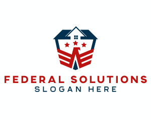 Federal - American Eagle Property logo design