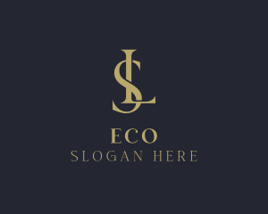 Elegant Luxury Company Letter LS Logo