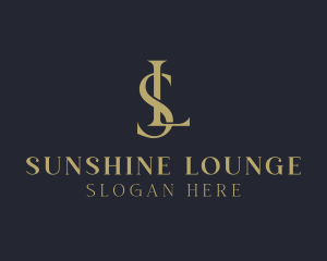 Elegant Luxury Company Letter LS logo design