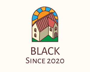 Countryside - Stained Glass Religious Convent logo design