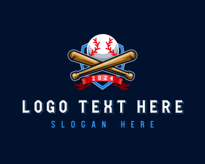 Badge - Baseball Shield Tournament logo design