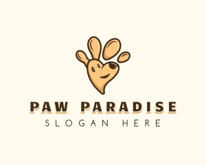 Paw Doggy Pet logo design