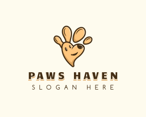 Paw Doggy Pet logo design