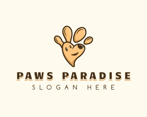 Paw Doggy Pet logo design