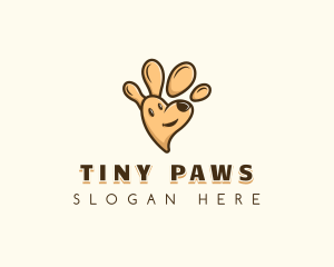 Paw Doggy Pet logo design